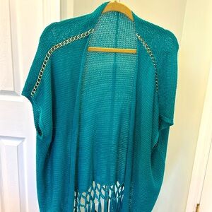 Turquoise sweater